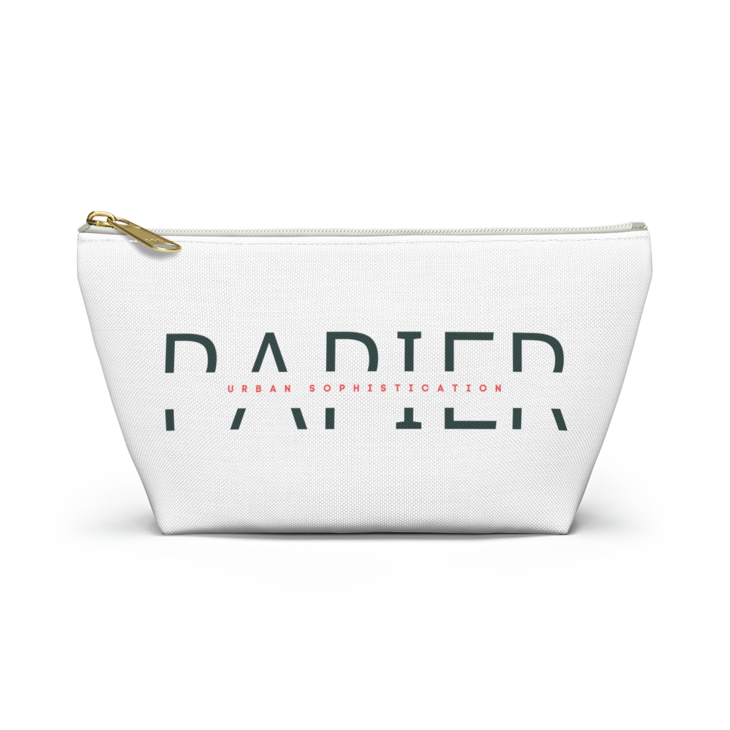 Accessory Pouch w T-bottom - White