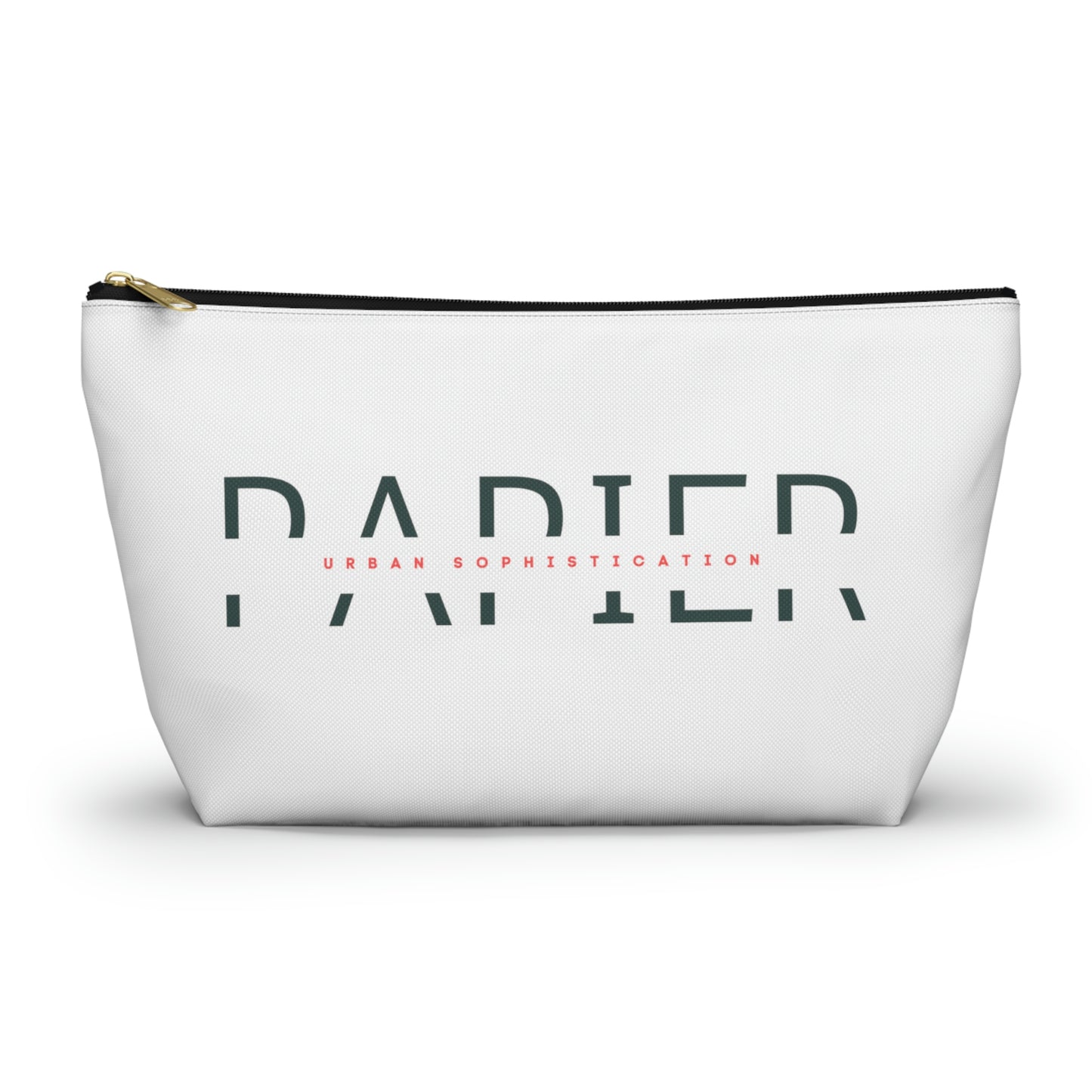 Accessory Pouch w T-bottom - White